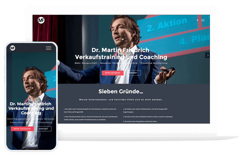 Webdesign Website Pakete WordPress - Voll Webdesign